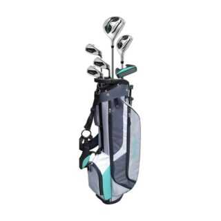 MacGregor CG3000 Halb-Set Graphit Damen RH Regular 7, 9, SW, 13° Driver, 22° Hybrid, Putter, Stand-Bag Std.