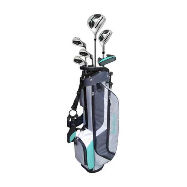 MacGregor CG3000 Halb-Set Graphit Damen RH Regular 7, 9, SW, 13° Driver, 22° Hybrid, Putter, Stand-Bag Std.