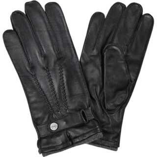 PEARLWOOD Herren Handschuhe schwarz Lammleder