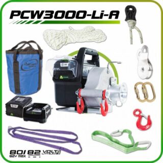 Portable Winch PCW3000-LI-A Spillwinde mit Akku