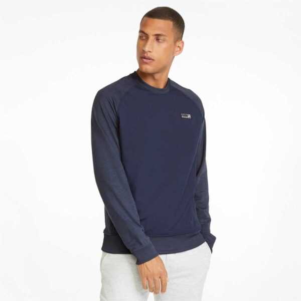 Puma EGW Cloudspun Pullover Herren I navy blazer heather XS