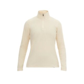 Röhnisch Light Fleece Long Sleeve Damen | white swan XL