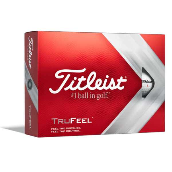 Titleist TruFeel Golf-Ball weiss 12 Bälle