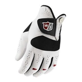 Wilson Staff Dual Performance Golf-Handschuhe Herren | LH weiß XL