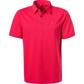 BOGNER Herren Polo-Shirt rosa Baumwoll-Piqué