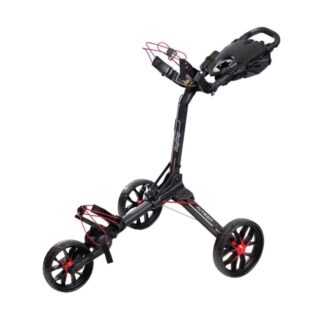 Bag Boy Nitron 3-Rad Golf-Trolley | schwarz-rot