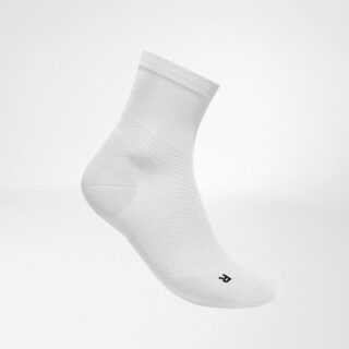 Bauerfeind Run Ultralight mid cut Socken Damen | weiss EU 35 - 37