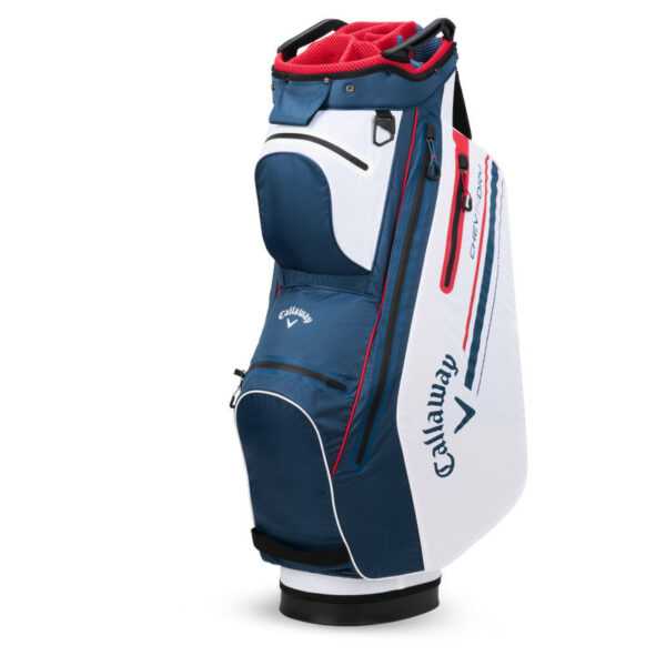 Callaway Chev 14 Dry 2024 Cart-Bag | Navy/White/Red