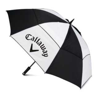 Callaway Clean Logo 60'' Regenschirm | schwarz-weiß