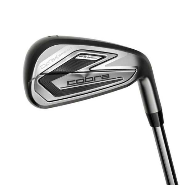 Cobra DARK Speed Eisensatz Stahl Herren RH / 5-9, PW / Regular Flex / KBS Tour Lite 105g