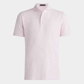 G/FORE Feeder stripe tech Polo Herren | blush S