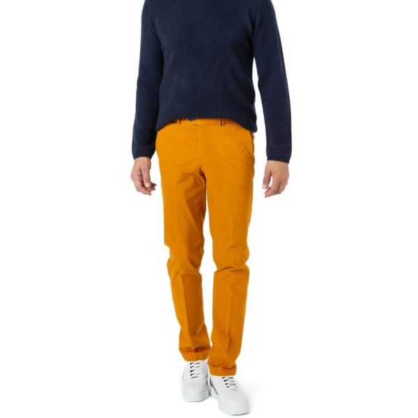 HILTL Herren Chino orange Baumwolle