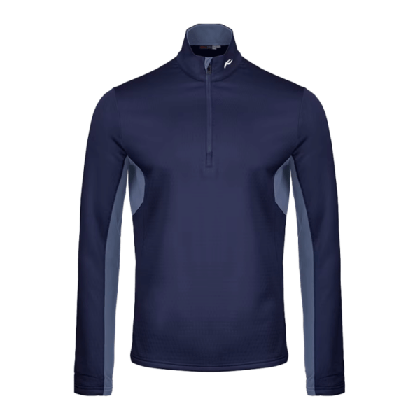 KJUS Hydraulic Midlayer Half-Zip Herren | atlanta blue-steel blue 52