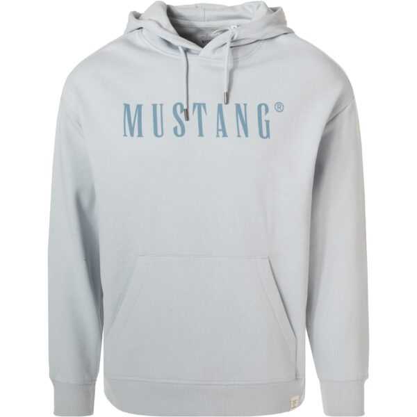 MUSTANG Herren Pullover blau unifarben