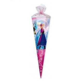 Nestler Schultüte Disney Eiskönigin FROZEN PINK, Zuckertüte 85cm (zum Schulanfang / Einschulung)