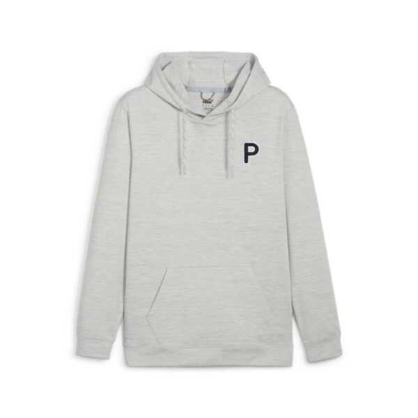 PUMA Cloudspun Patch Hoodie Herren | gray XS