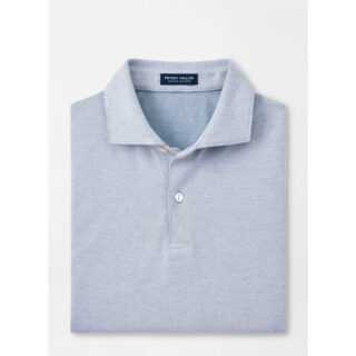 Peter Millar Albatross Cotton-Blend Pique Polo Edwin Spread Herren | vintage indigo L