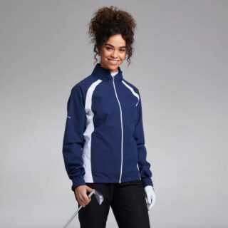 Ping Freda Regen-Jacke Damen | oxford blue-white 36