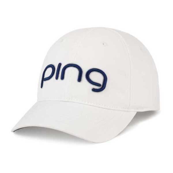 Ping Ladies Tour Delta Cap | white-navy one size