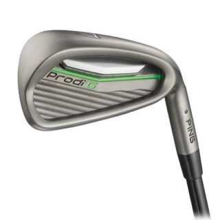 Ping Prodi G Eisen Wedge 56° Jugend Rechtshand Graphitschaft Stiff-Green Flex Länge 34,25''