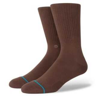 Stance Icon Crew-Socken | brown M