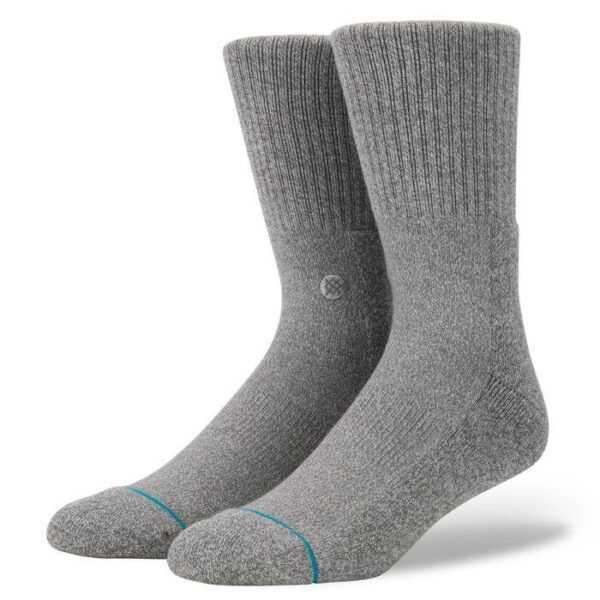 Stance Icon Crew-Socken | grey heather M