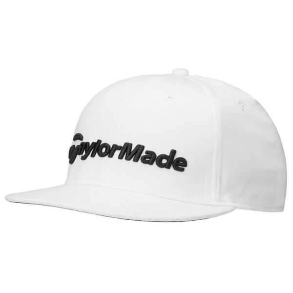 Taylormade TM24 Flatbill Snapback | white