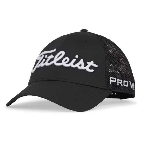 Titleist Tour Performance Mesh Cap | black-black-white one size