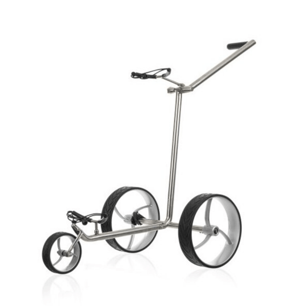 Trendgolf Cushy S Edelstahl poliert Push-Trolley (inkl. Zubehör) 2024