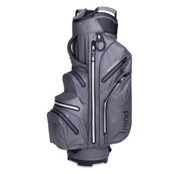 Trendgolf Rainline Pro wasserdicht Cart-Bag grau / weiß