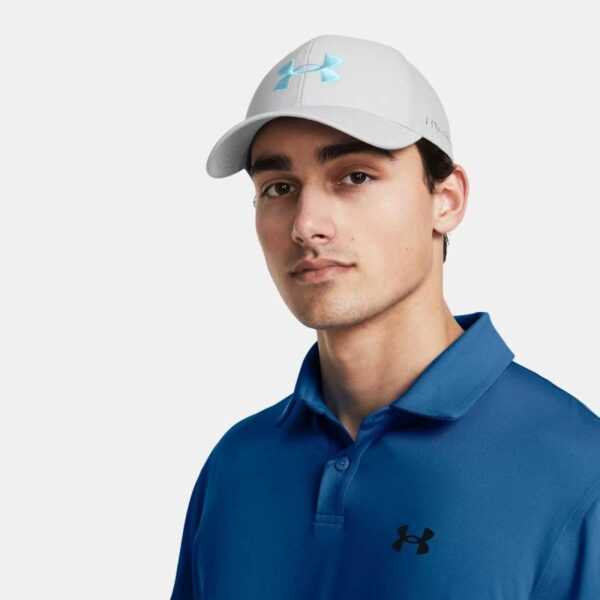 Under Armour Golf96 Cap Herren | halo gray-sky blue one size