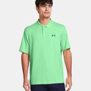 Under Armour Performance 3.0 Polo Herren | green 3XL