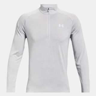 Under Armour Tech 2.0 1/2 Zip Herren | halo gray-white 3XL