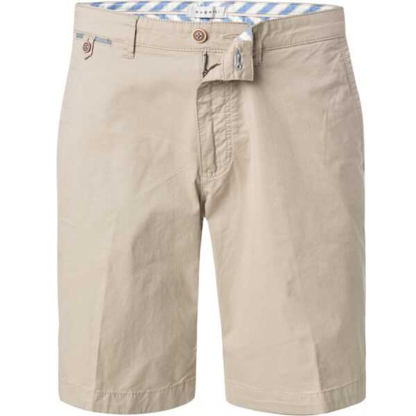 bugatti Herren Shorts beige Baumwolle