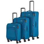 travelite CHIOS 4w Weichgepäck Trolley Set 3tlg, Petrol