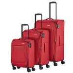 travelite CHIOS 4w Weichgepäck Trolley Set 3tlg, Rot